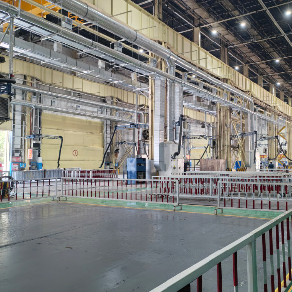 山西某煤矿焊接除尘项目