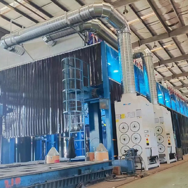 某重型卡车车间自动焊接集中除尘项目